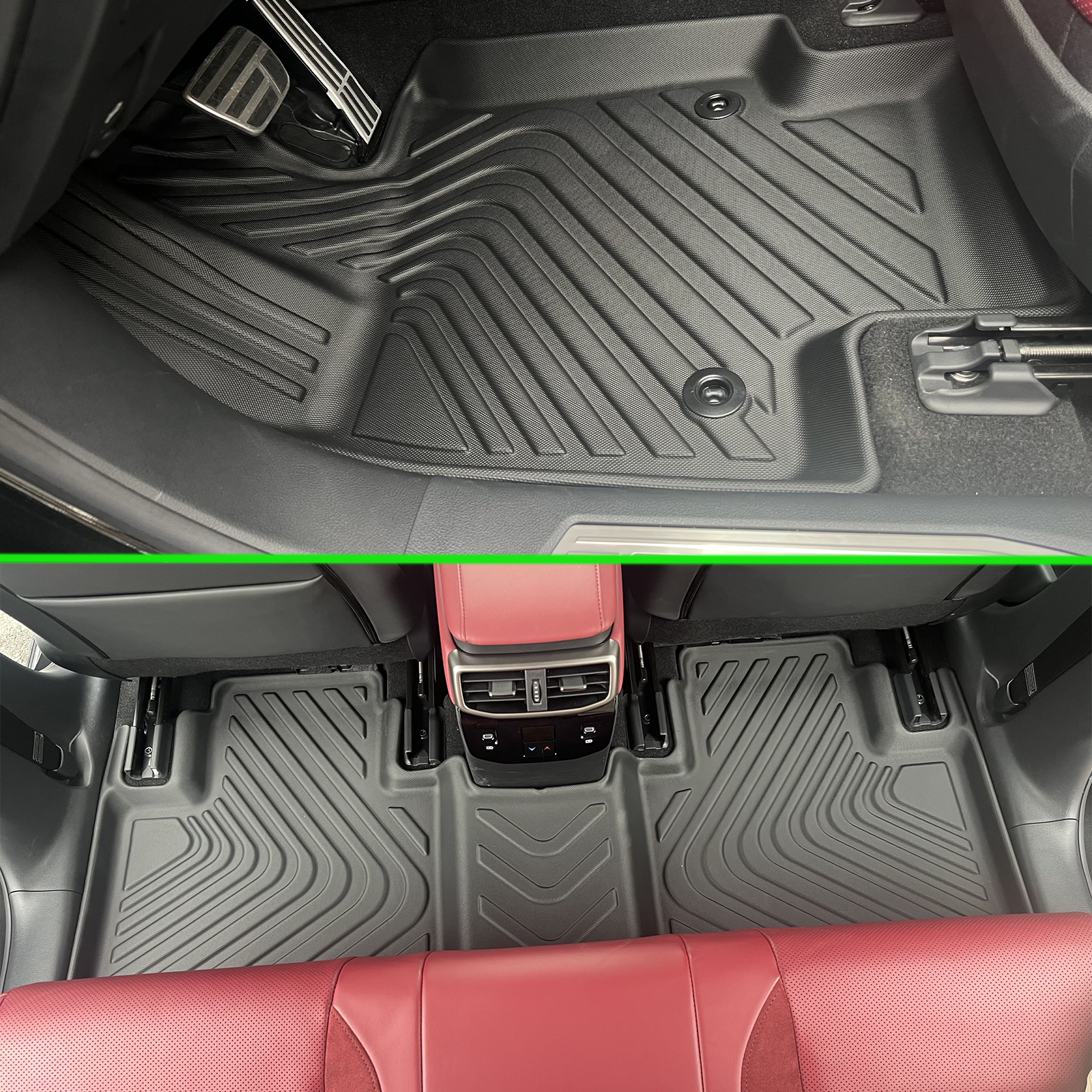 Car Floor Mat Rubber - for Lexus RX 2023 2024 TPE
