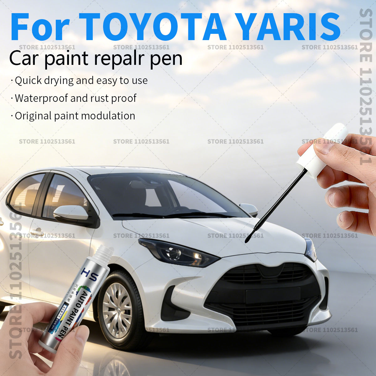 Car Scratch Remover Pen - Car Paint Repair Pen For TOYOTA