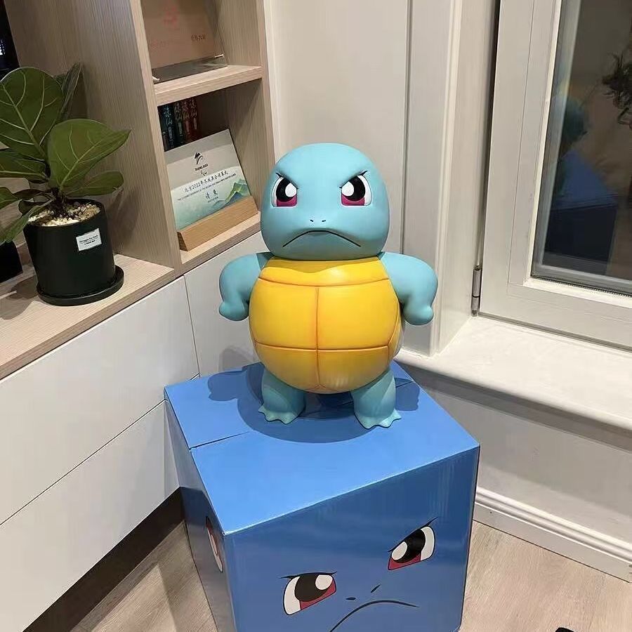 Car Accessories Toy - Car-mounted standing proud Squirtle creative car
