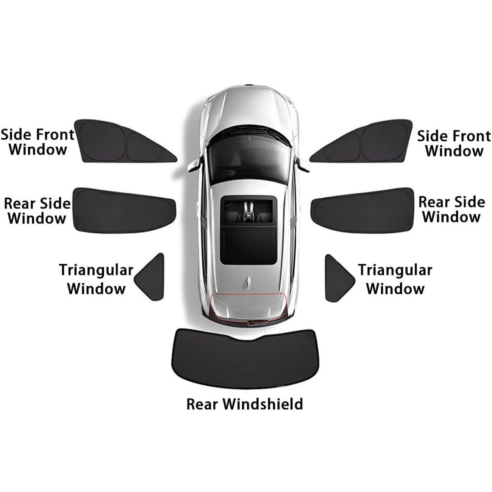 Universal Car Window Sunshades - Car Accessories Interior のレビューと価格
