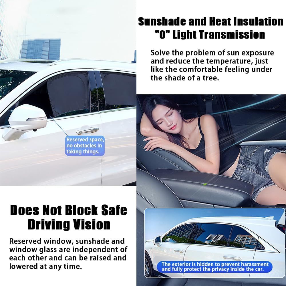 Universal Car Window Sunshades - Car Accessories Interior のレビューと価格