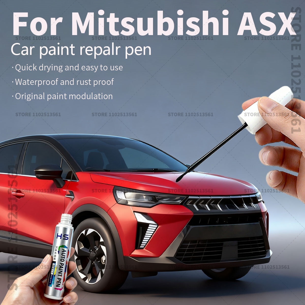 For Mitsubishi ASX Car Paint R - Car Scratch Remover Pen のレビューと価格