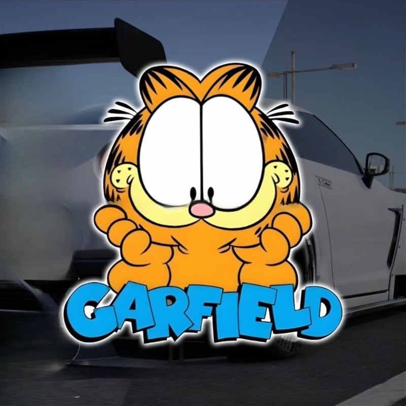 Creative cartoon cute Garfield - Car Accessories Toy のレビューと価格