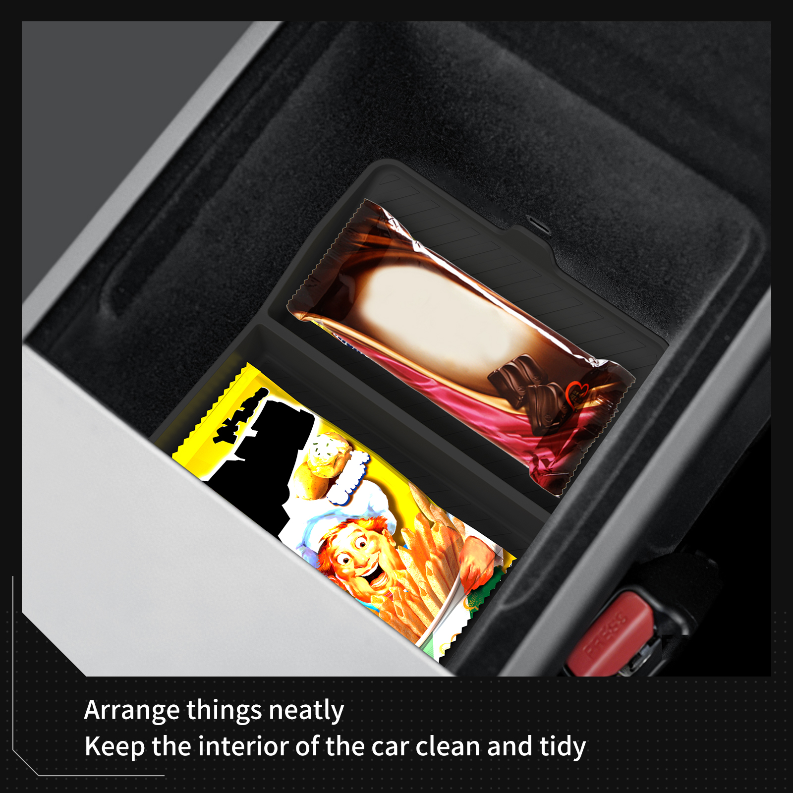 Lower Tray for Tesla Model Y S - Car Accessories List のレビューと価格