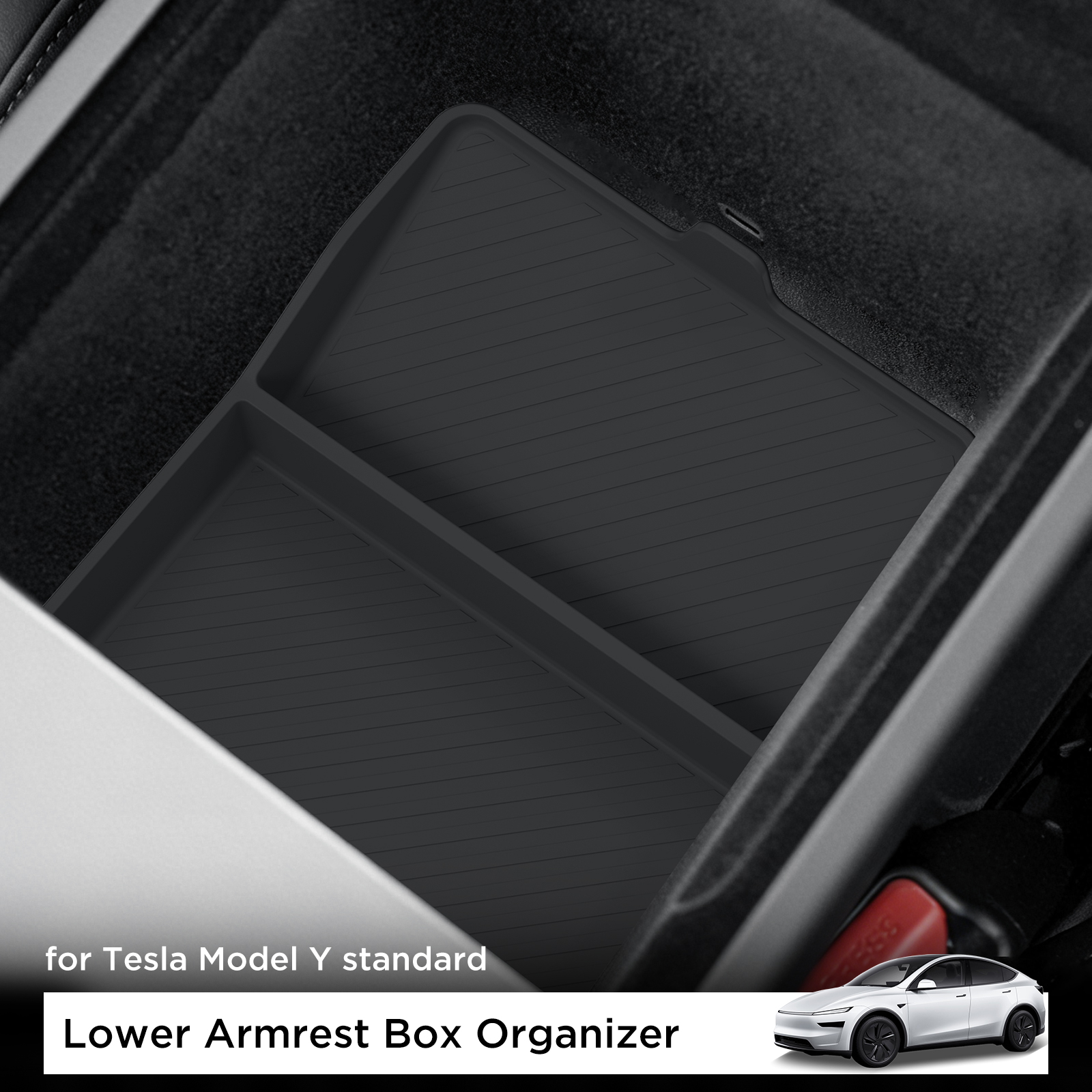 Lower Tray for Tesla Model Y S - Car Accessories List のレビューと価格