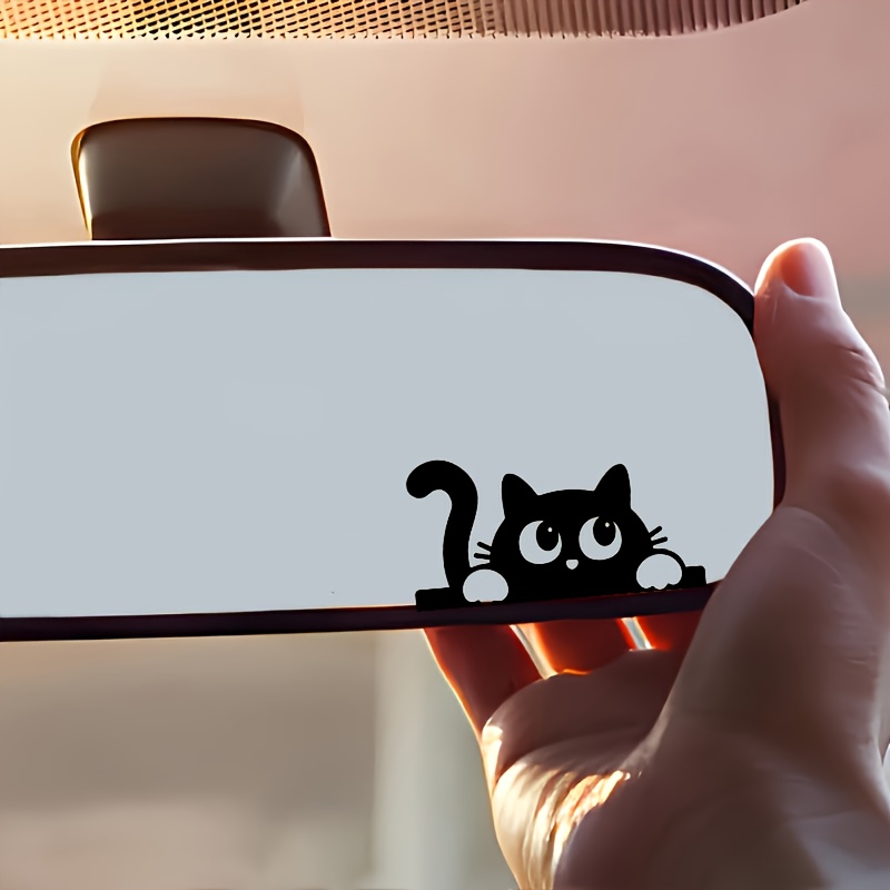 Cute Cat Car Rearview Mirror S - Car Accessories Xmas のレビューと価格