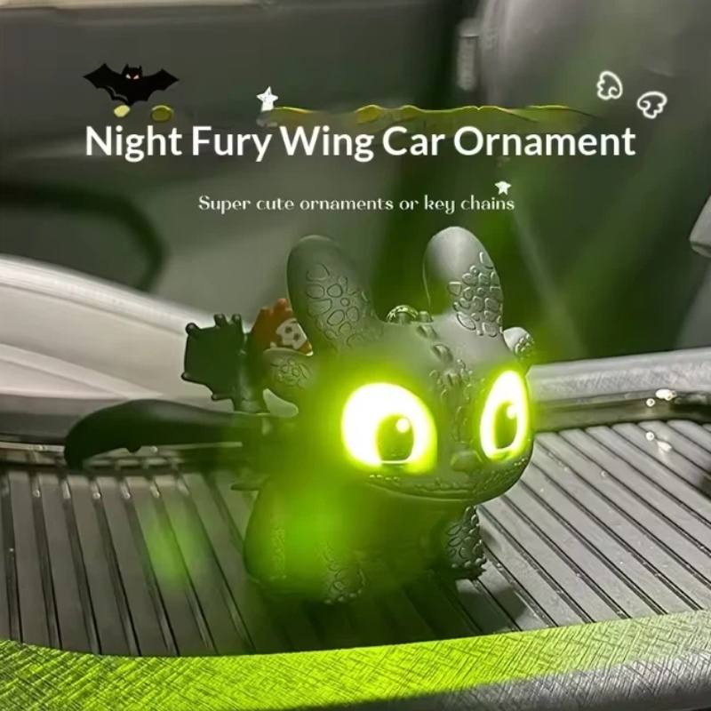 Genuine Cute Glowing Toothless - Car Accessories Interior のレビューと価格