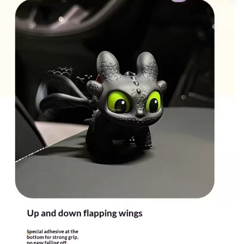 Genuine Cute Glowing Toothless - Car Accessories Interior のレビューと価格