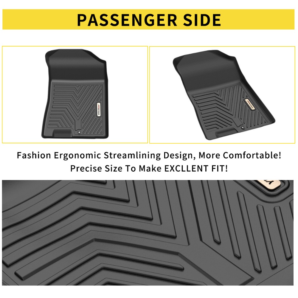Floor Mats Liners For 2020- 20 - Car Floor Mat Rubber のレビューと価格