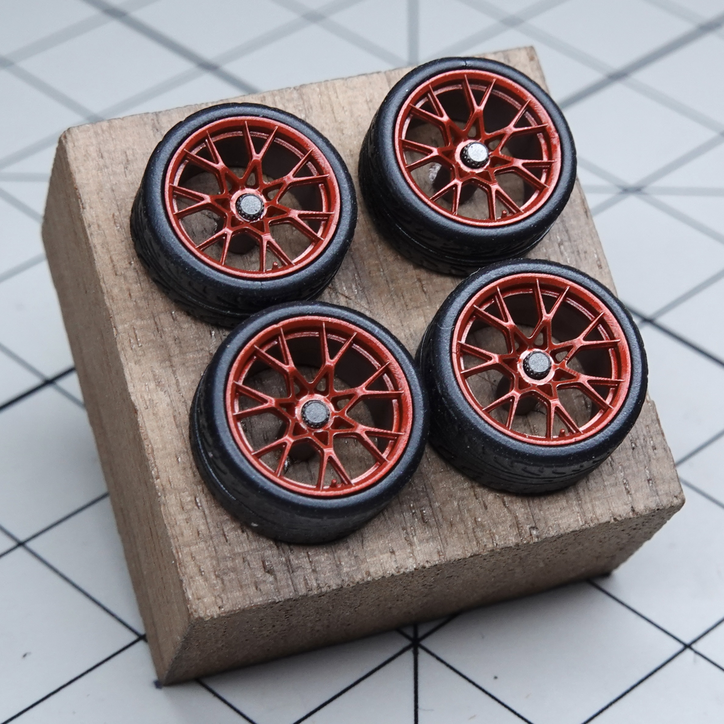 PuffStudio_1/64 Scale Wheel Hu - Car Accessories Toy のレビューと価格