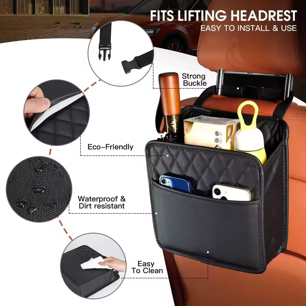Car Seat Back Storage Bag, Mul - Car Trunk Organizer のレビューと価格