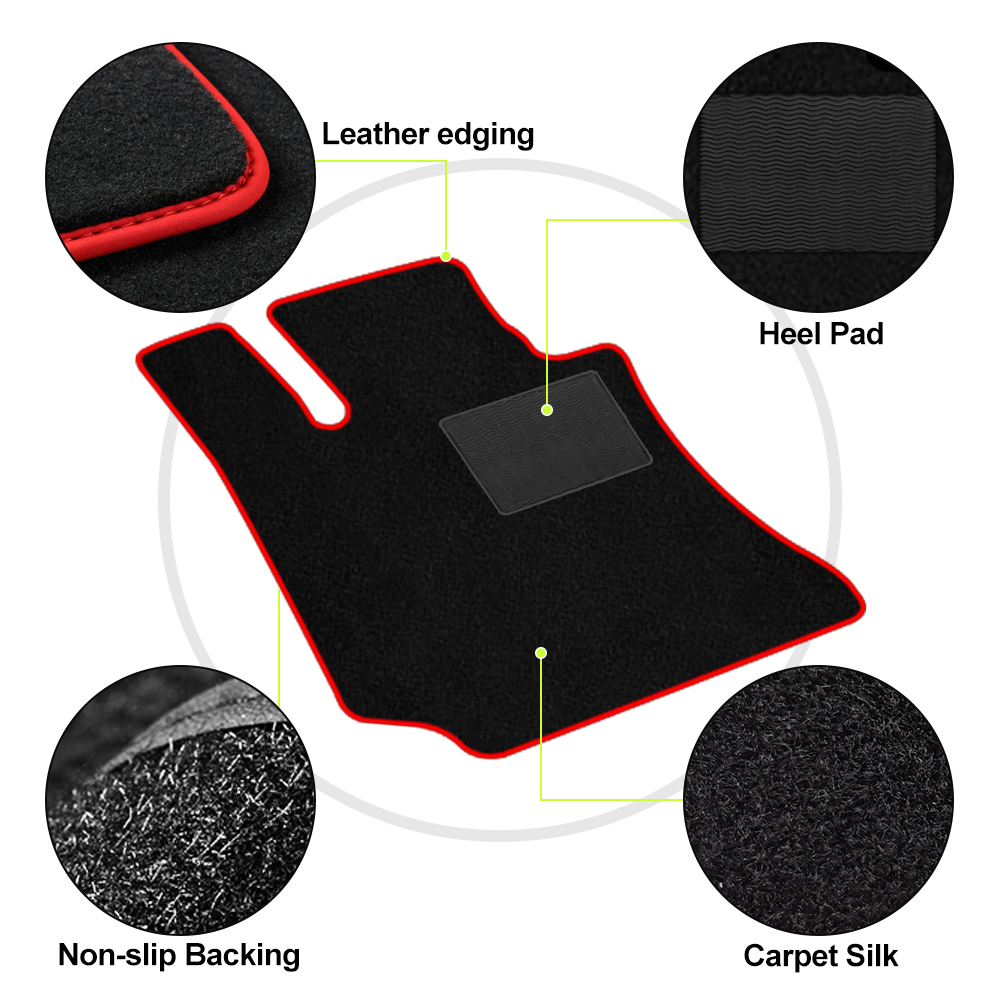 Car Floor Mats Carpet Rugs For - Car Floor Mat Rubber のレビューと価格
