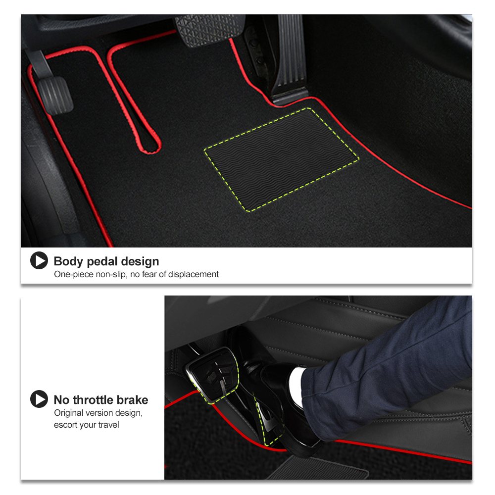 Car Floor Mats Carpet Rugs For - Car Floor Mat Rubber のレビューと価格