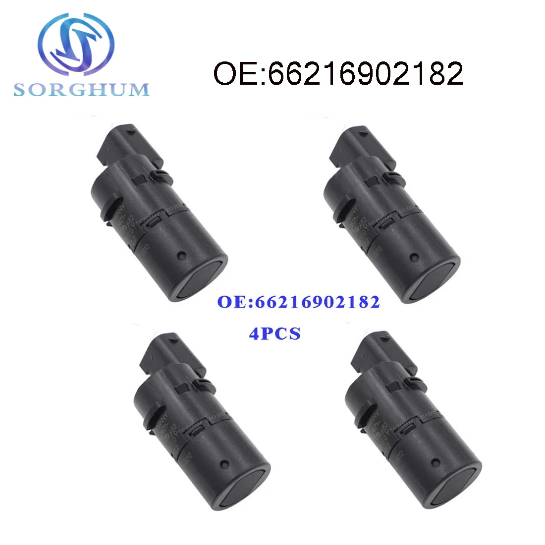 New 4pcs 66216902182 6902182 p - Parking Sensor Reverse のレビューと価格