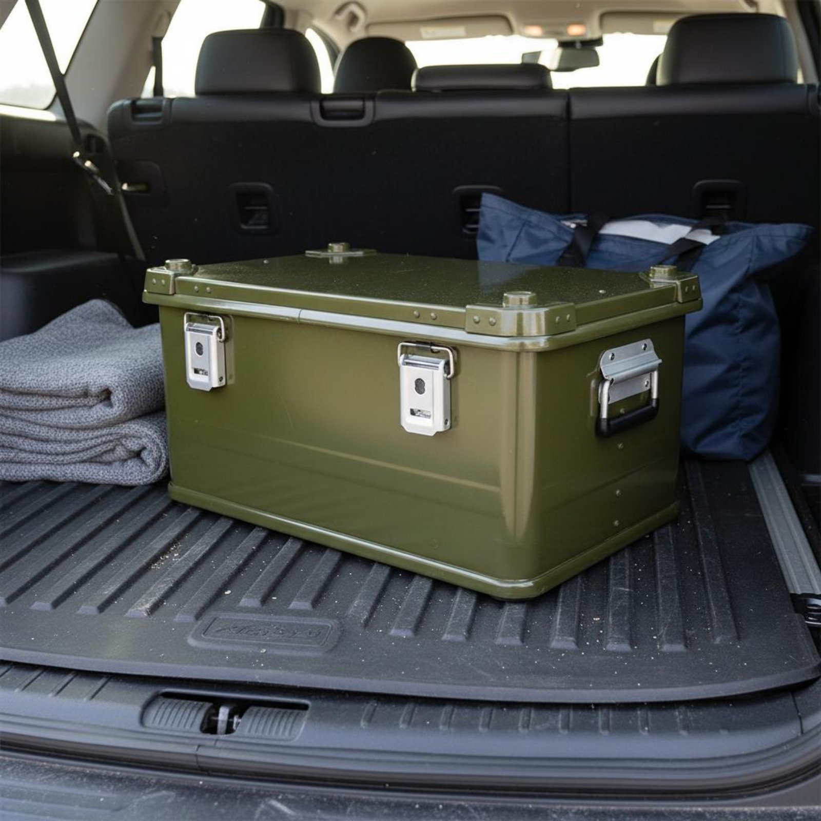 Aluminum Storage Box Large Cap - Car Trunk Organizer のレビューと価格