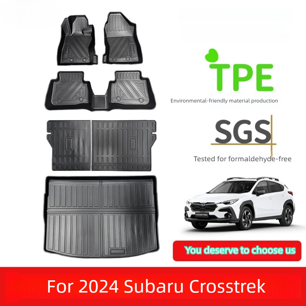 For 2024 Subaru Crosstrek (LHD - Car Floor Mat Rubber のレビューと価格