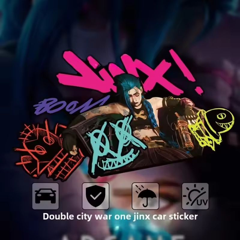 Arcane Jinx Graffiti Reflectiv - Car Accessories Toy のレビューと価格