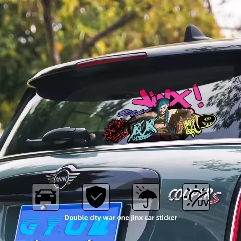 Arcane Jinx Graffiti Reflectiv - Car Accessories Toy のレビューと価格