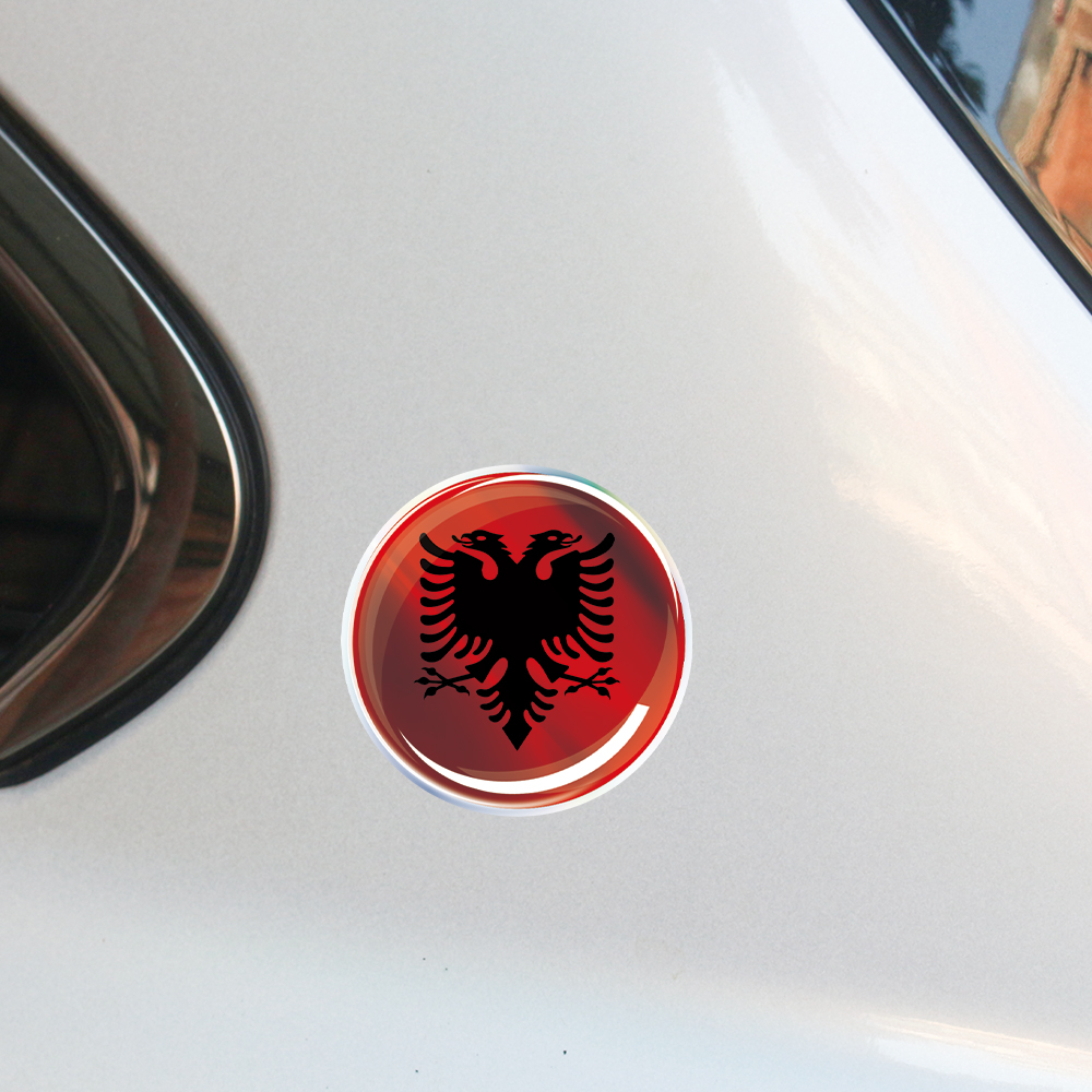 Albania UAE Colombia Flag Lase - Car Accessories Uae のレビューと価格
