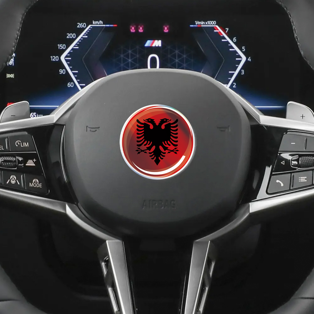 Albania UAE Colombia Flag Lase - Car Accessories Uae のレビューと価格