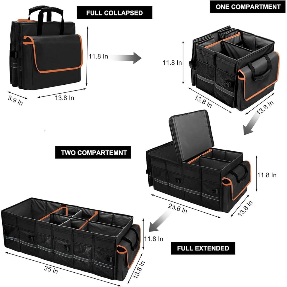 Car Trunk Organizer and Storag - Car Trunk Organizer のレビューと価格