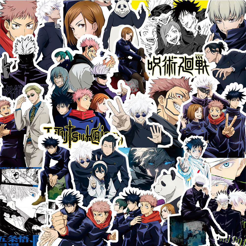 80pcs Cartoon Jujutsu Kaisen A - Car Accessories Toy のレビューと価格