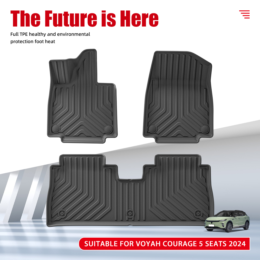 TPE 3D Car Floor Mats 5 Seats  - Car Floor Mat Rubber のレビューと価格