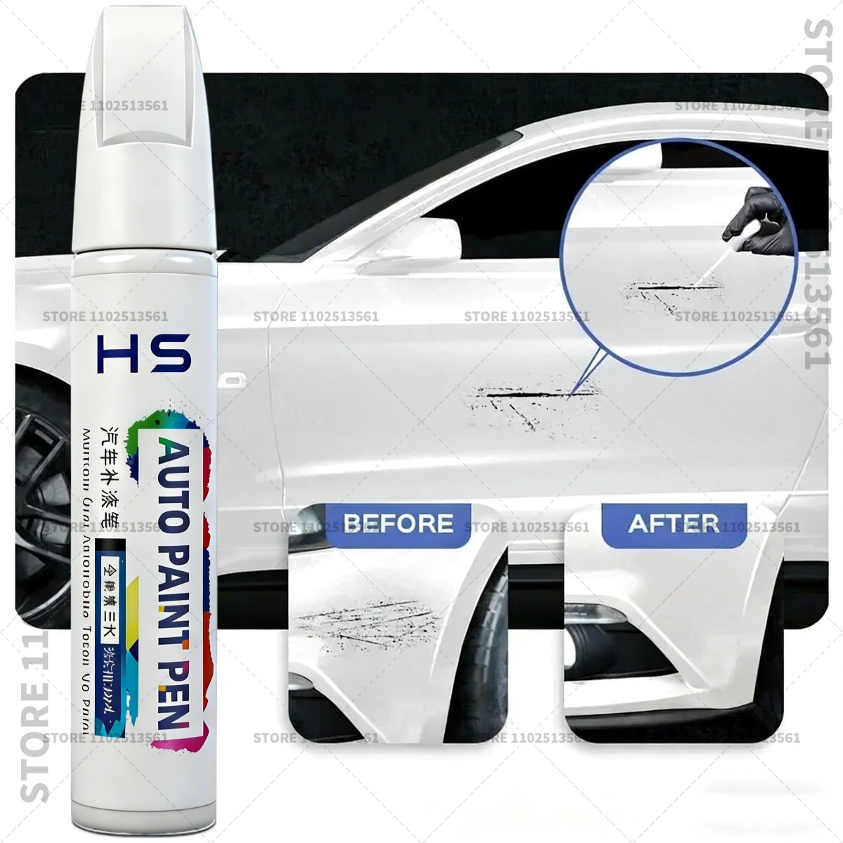 Touch Up Paint Pen – Restore C - Car Scratch Remover Pen のレビューと価格