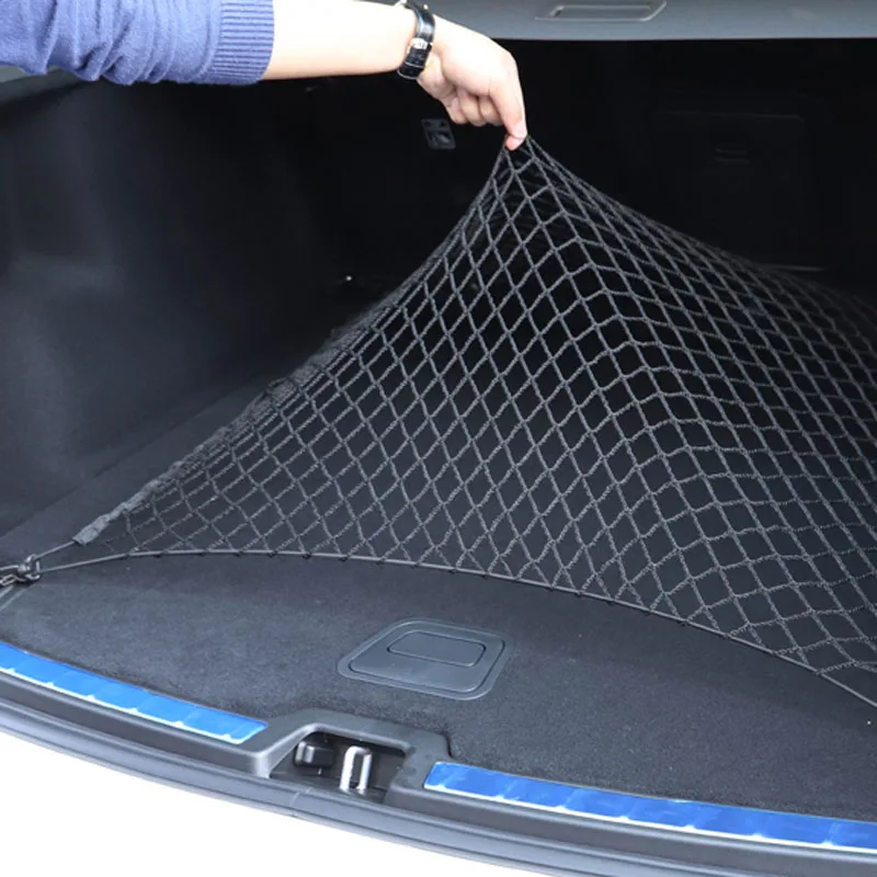 Nylon Car Rear Cargo Net - Tru - Car Trunk Organizer のレビューと価格