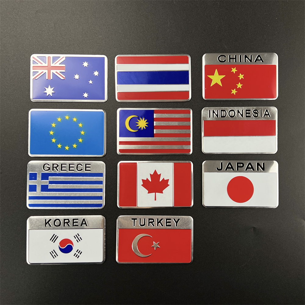 Aluminum Sticker National Flag - Car Accessories Uae のレビューと価格