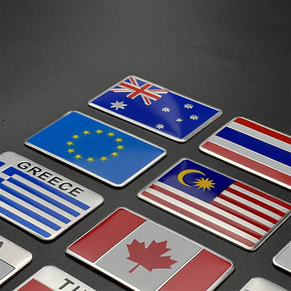 Aluminum Sticker National Flag - Car Accessories Uae のレビューと価格
