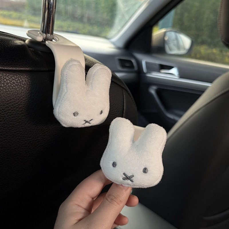 Miffy creative car hook with   - Car Accessories Interior のレビューと価格