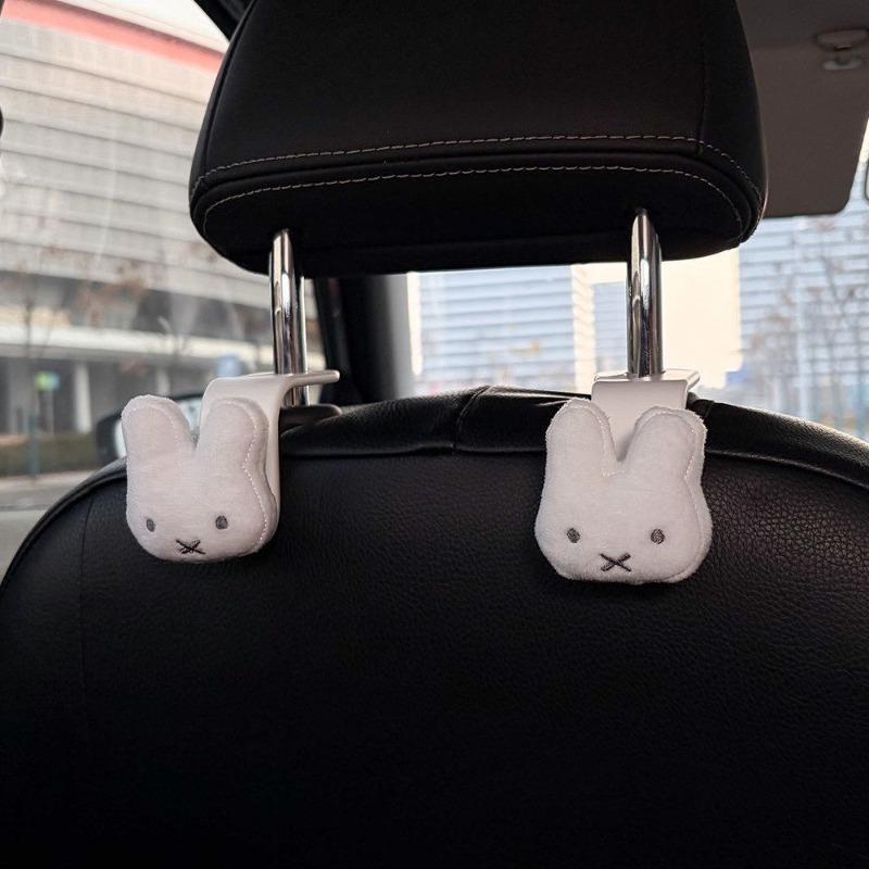 Miffy creative car hook with   - Car Accessories Interior のレビューと価格