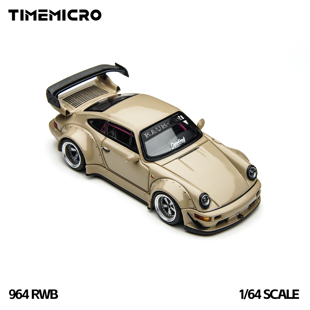TimeMicro1:64 RWB 964 Beige Gi - Car Accessories Toy のレビューと価格