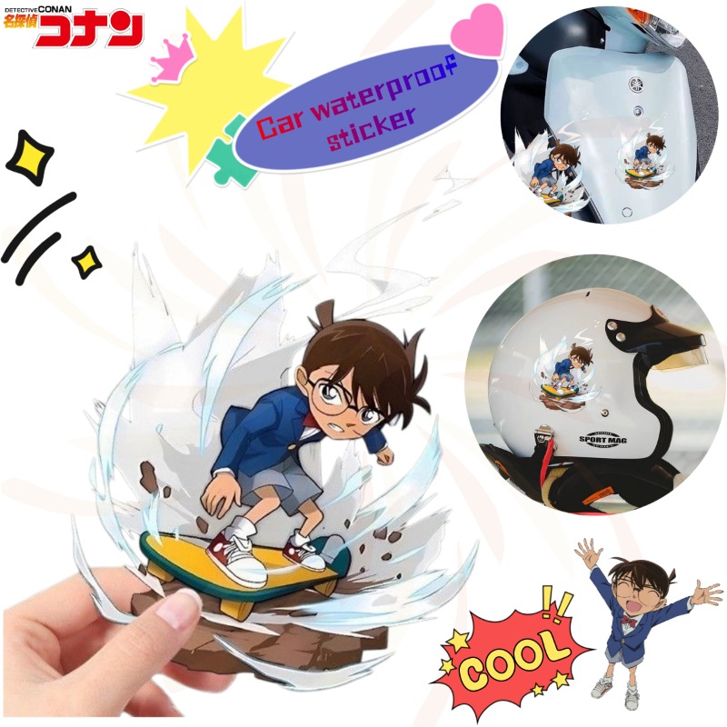 Detective Conan Cartoon Skateb - Car Accessories Toy のレビューと価格