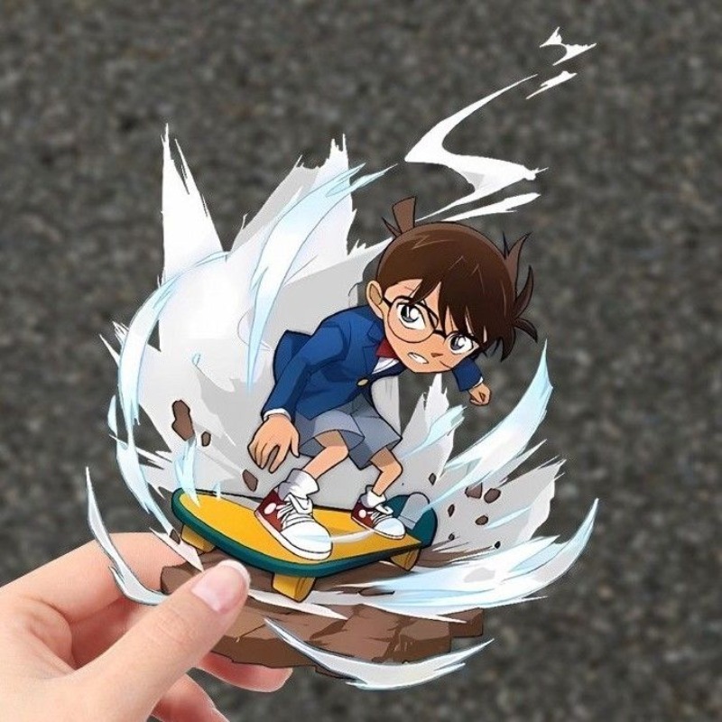Detective Conan Cartoon Skateb - Car Accessories Toy のレビューと価格