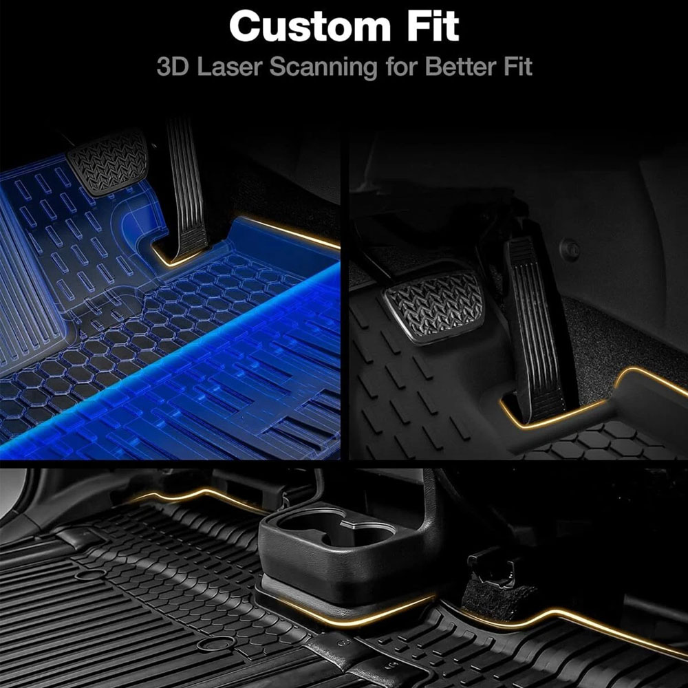 1Set New Quality Car Floor Mat - Car Floor Mat Rubber のレビューと価格