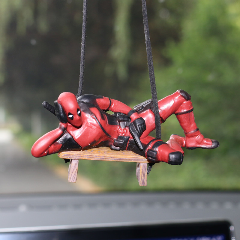 Marvel Deadpool Car Rearview M - Car Accessories Xmas のレビューと価格