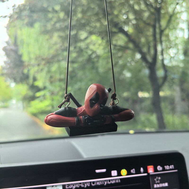 Marvel Deadpool Car Rearview M - Car Accessories Xmas のレビューと価格