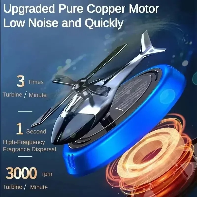Solar Powered Helicopter Car A - Car Accessories Interior のレビューと価格