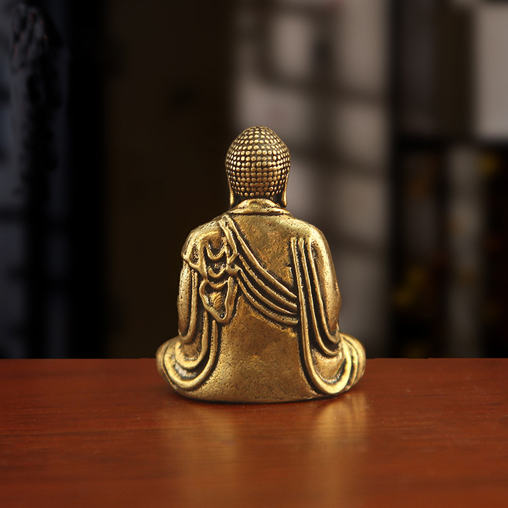 Mini Brass Tathagata Buddha St - Car Accessories Xmas のレビューと価格