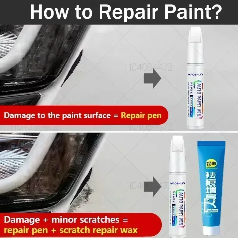 Paint Repair Pen Touch Up Scra - Car Scratch Remover Pen のレビューと価格