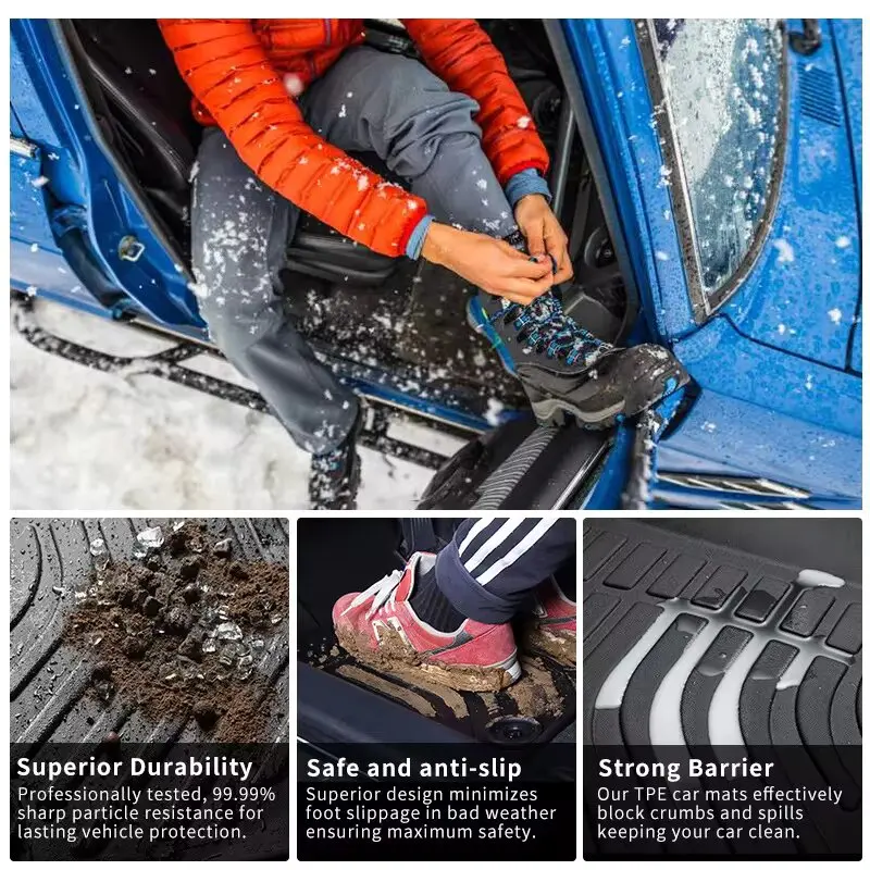 Custom TPE Car Floor Mats for  - Car Floor Mat Rubber のレビューと価格